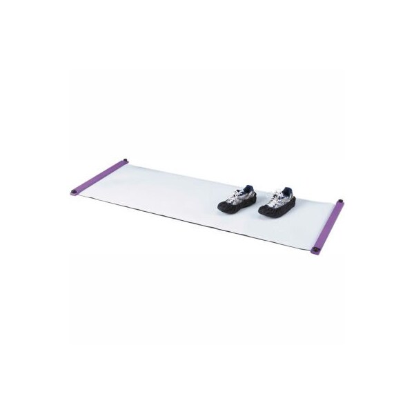360 Athletics Slide Board with 2 Booties, 6'L x 22"W